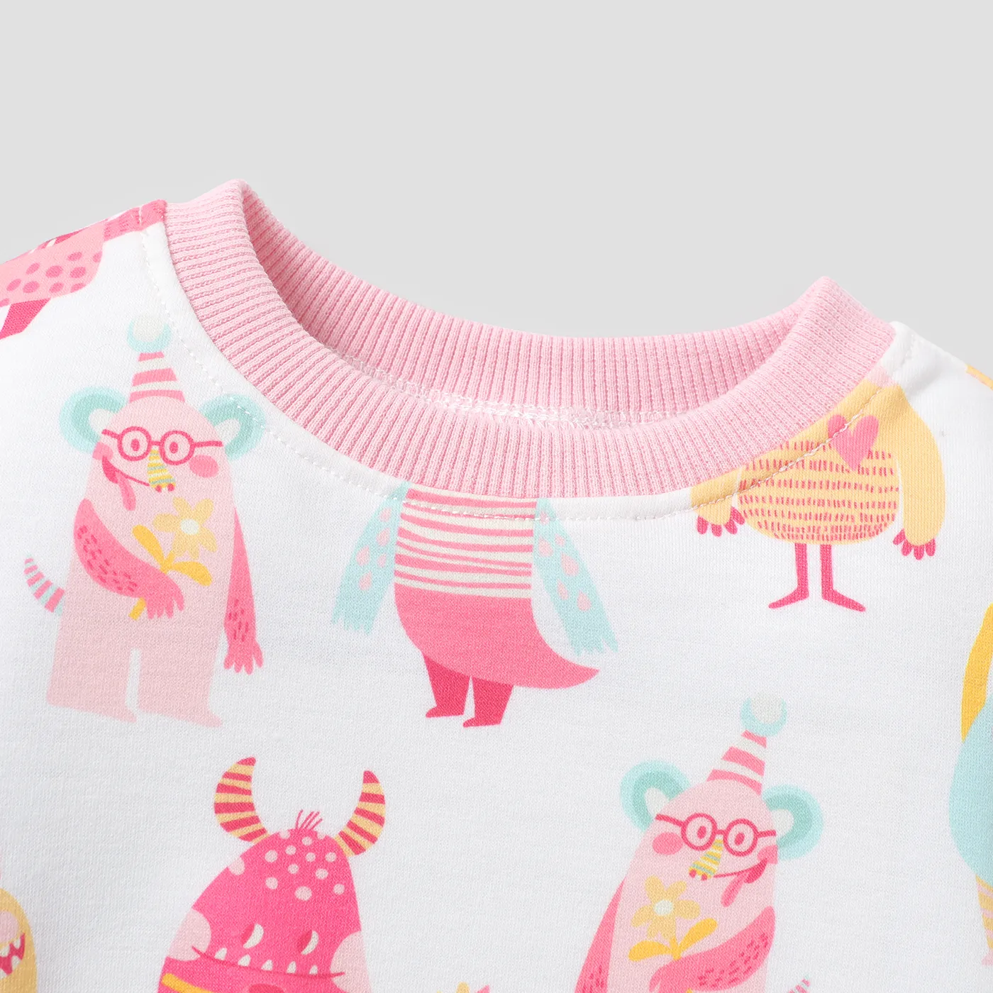 Bebé Menina Infantil Manga comprida Sweatshirt  image 3