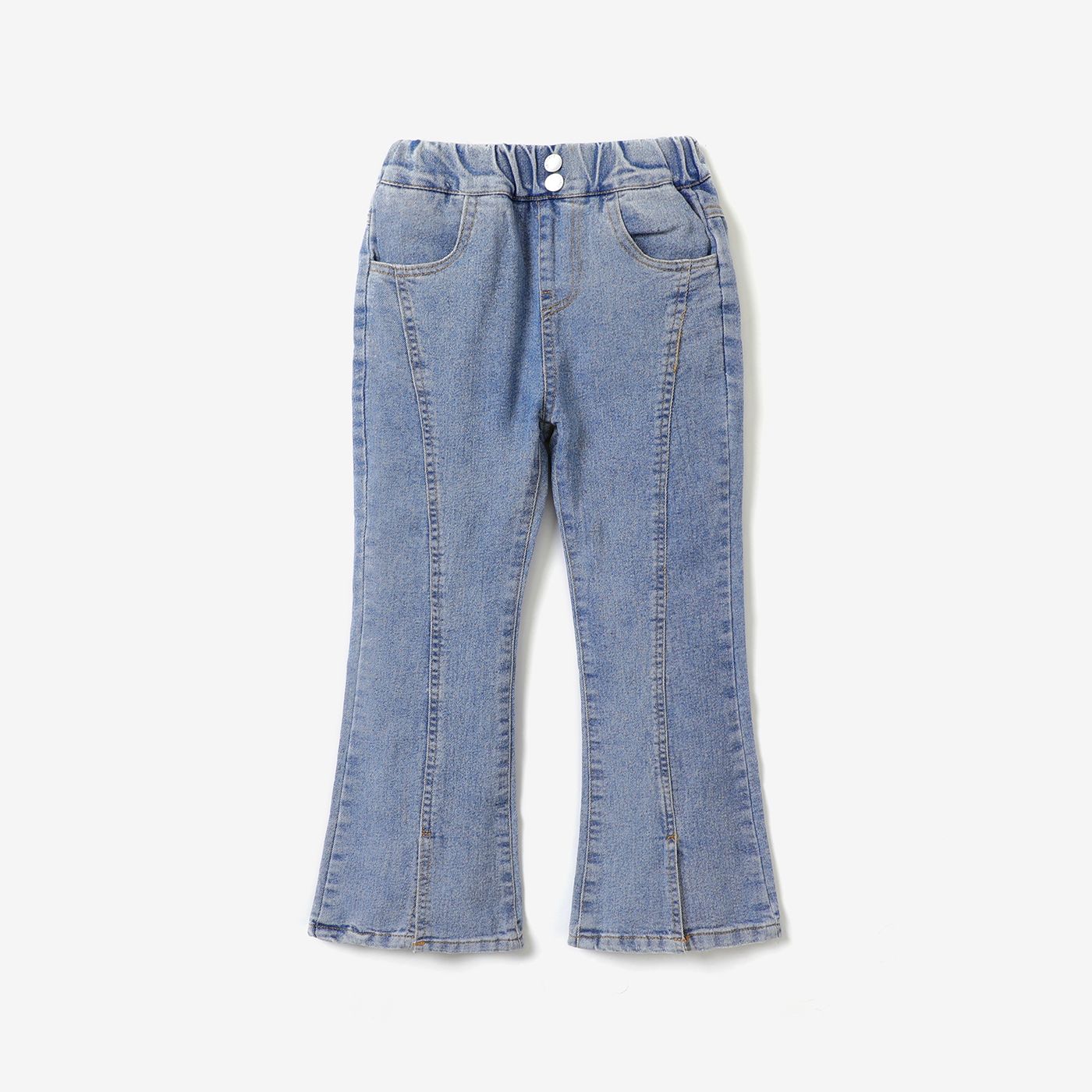 

Kid Girl Sweet Denim Flared Jeans