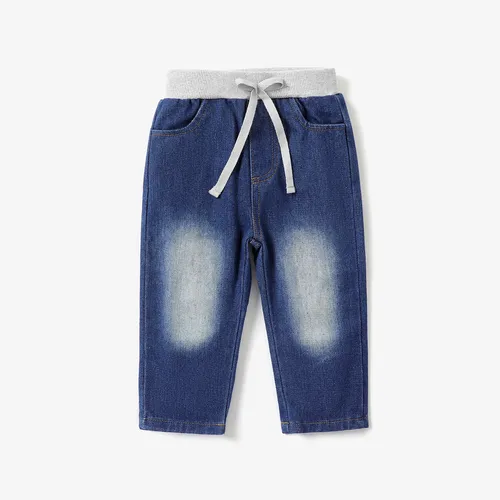 Baby Boy Stitching Design Denim Jeans