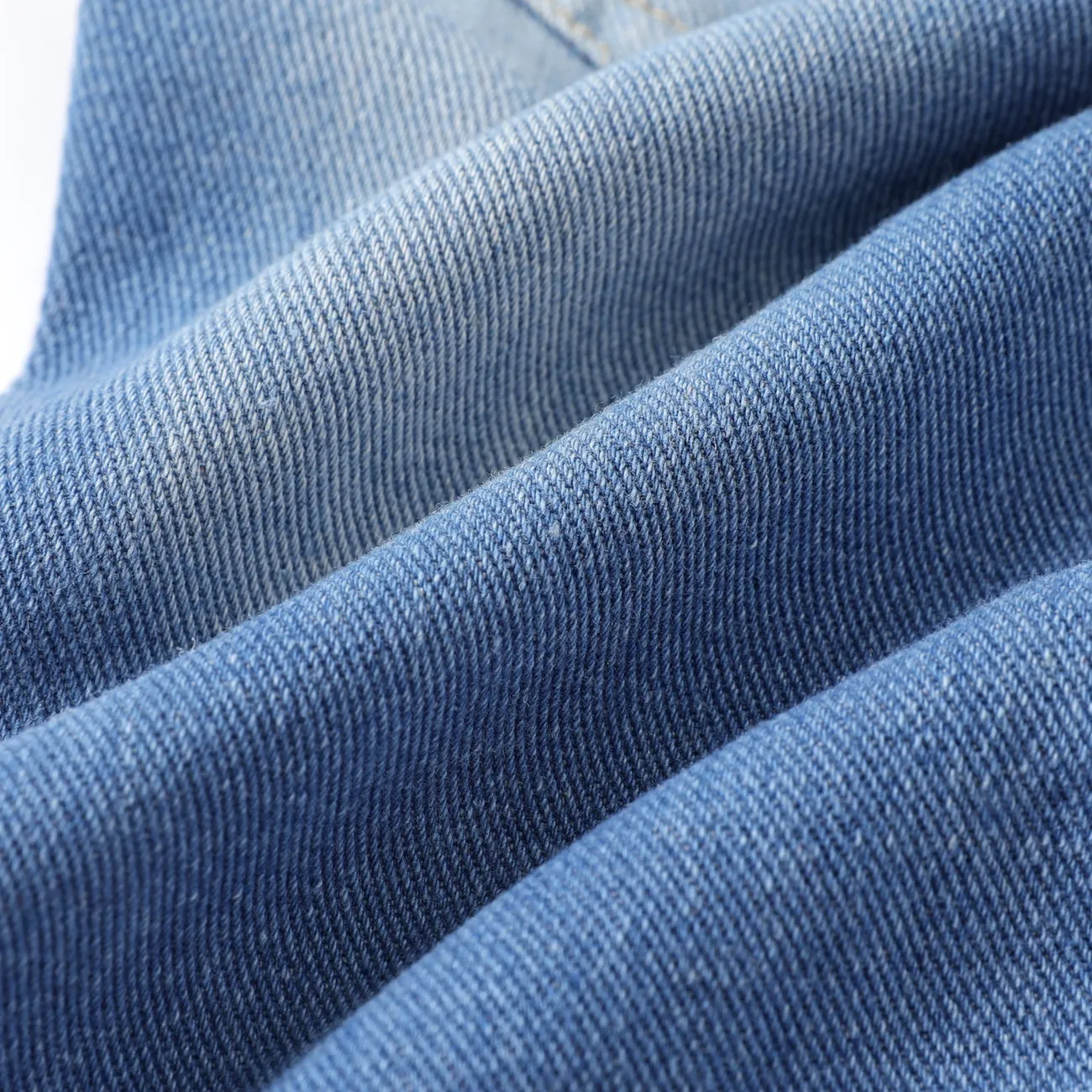 Baby Unisex Löcher Basics Jeans Denim Blue big image 1