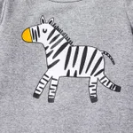 2-pack Baby Boy Zebra Print Short-sleeve Romper Set  image 5