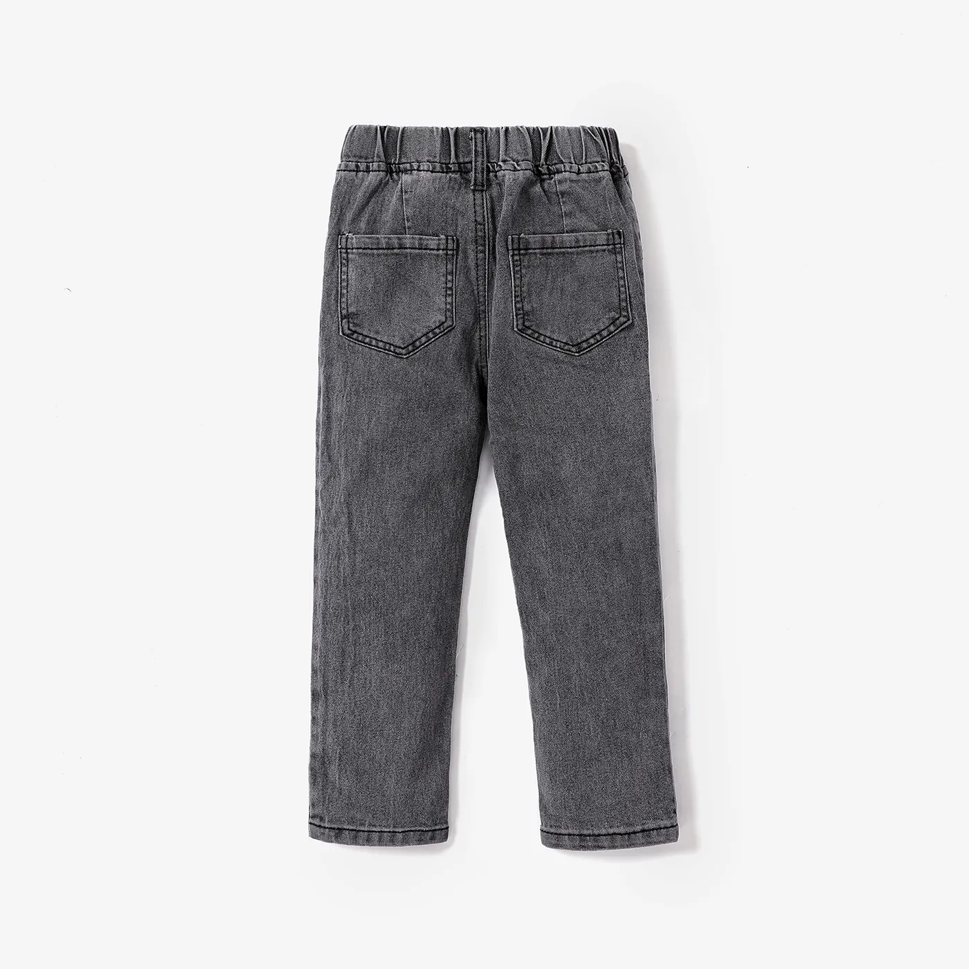 Toddler Boy Casual Elasticized Denim Jeans  image 5