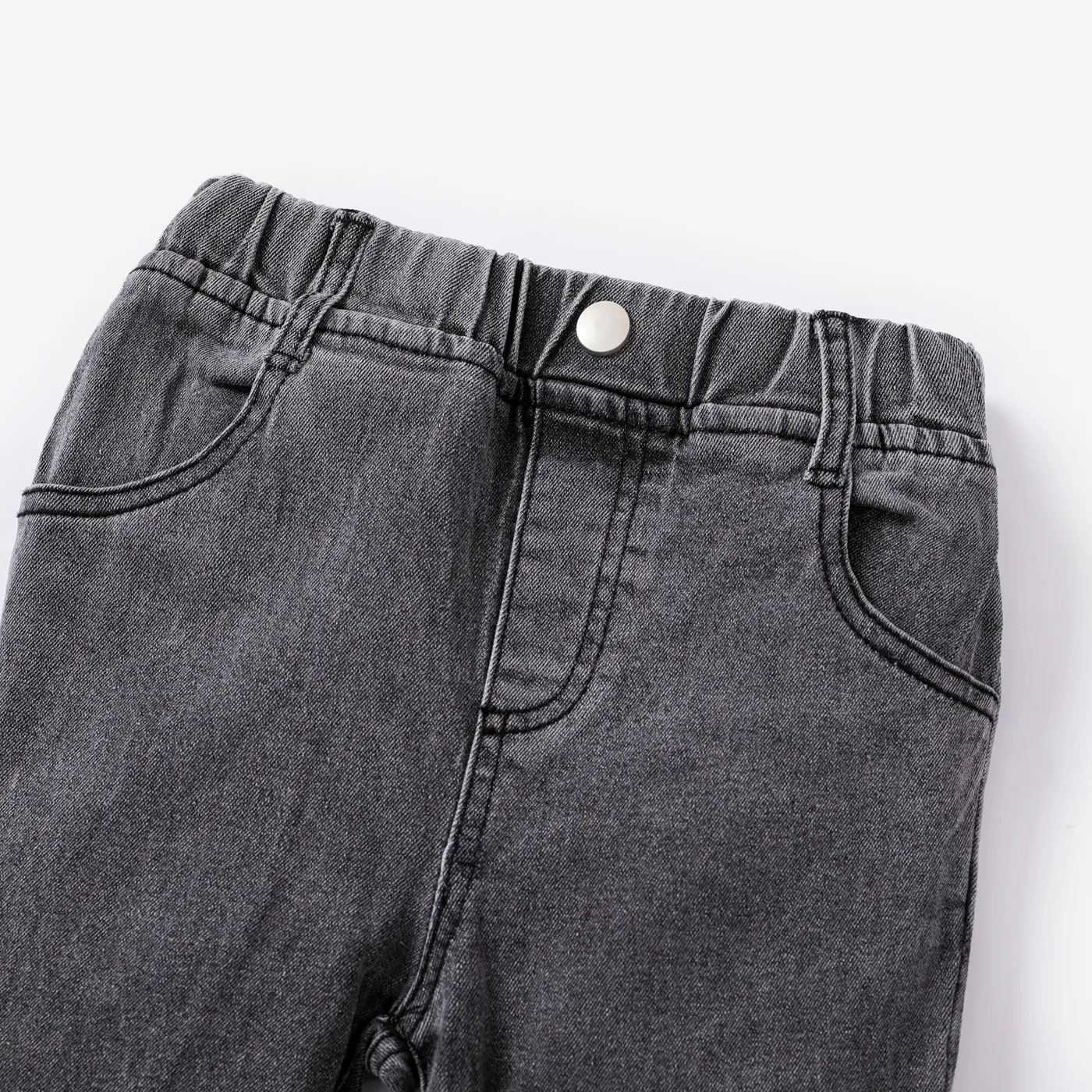 Toddler Boy Casual Elasticized Denim Jeans  image 3