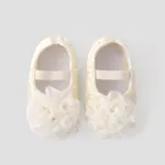 Baby & Toddler Sweet Floral Decor Prewalker Shoes Pale Yellow