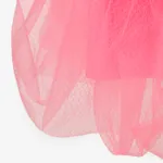 Toddler Girl Sweet 3D Rosette Tulle Dress Pink image 6