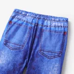 Leggings de calças skinny elásticas estampadas com padrão de renda menina (não leggings jeans)  image 3