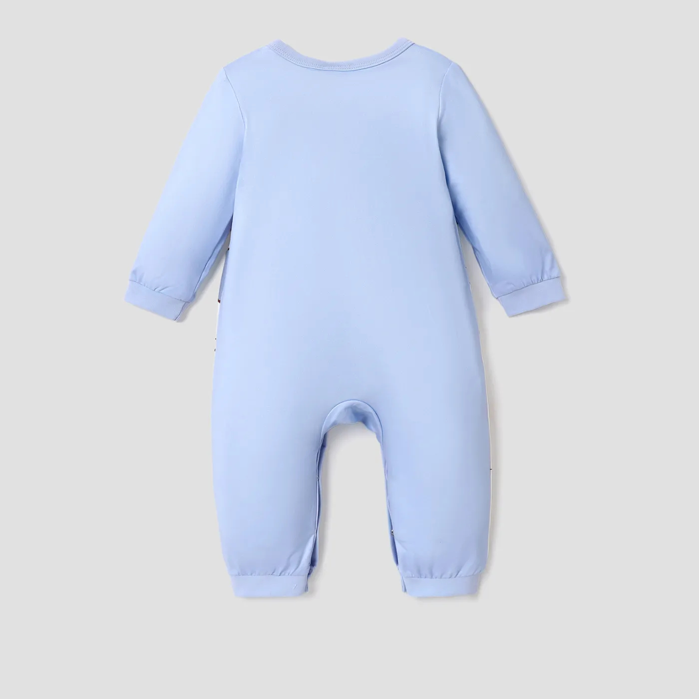 Tom and Jerry Baby Boy/Girl Cute Pattern Print Jumpsuit  Blue image 5