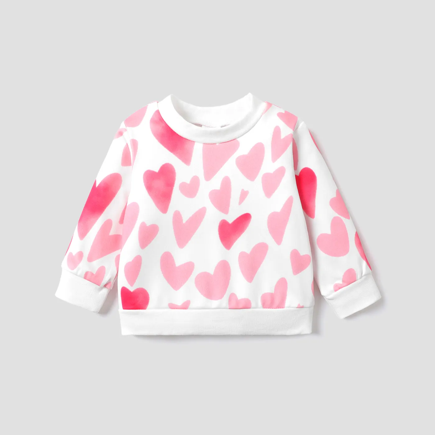 Bebé Menina Bonito Manga comprida Sweatshirt  big image 1