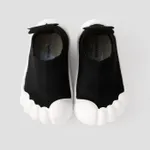 Toddlers and Kids Unique Toe Cap Design Breathable Casual Shoes Black