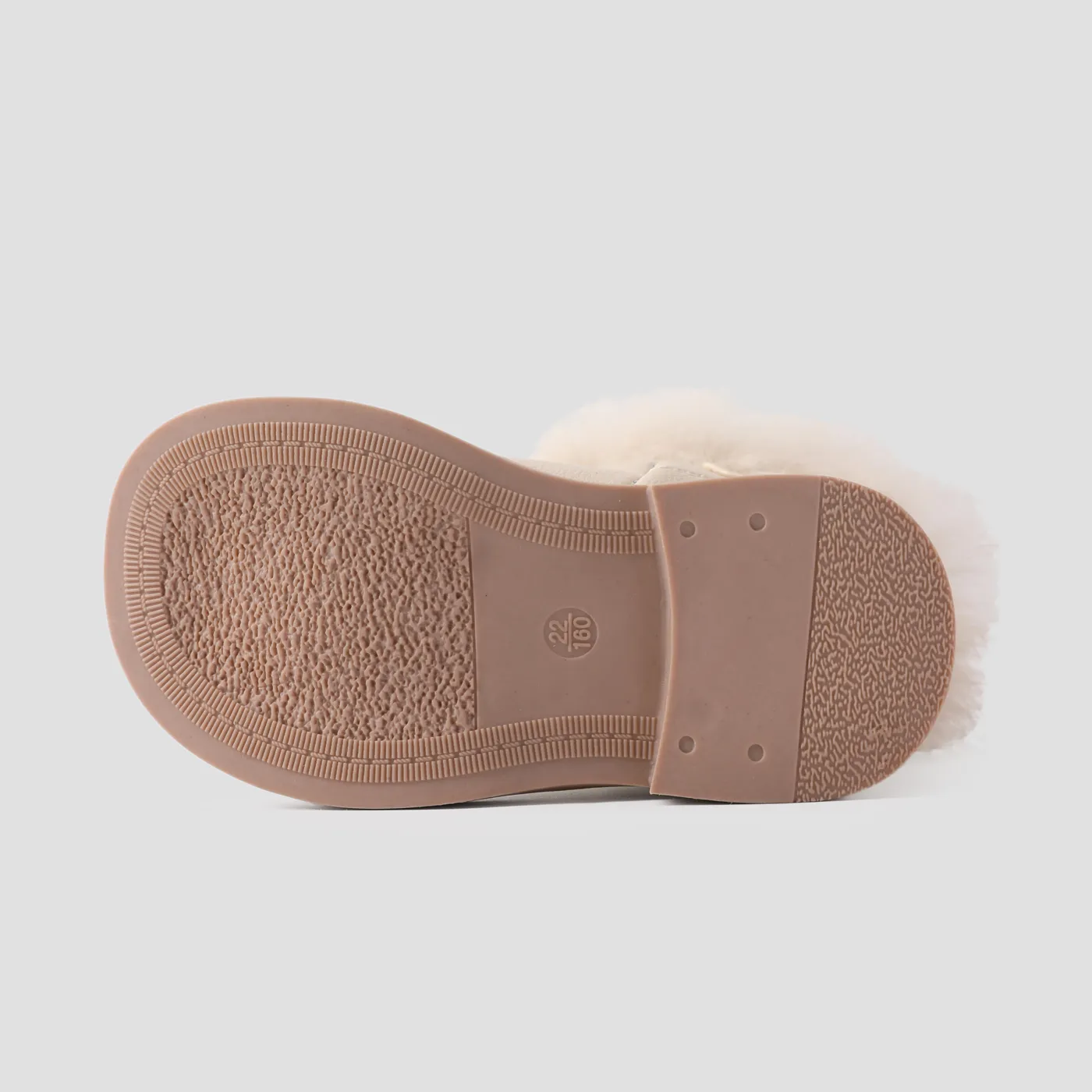 Toddler & Kids Solid Color Velcro Furry Snow Boots  image 5
