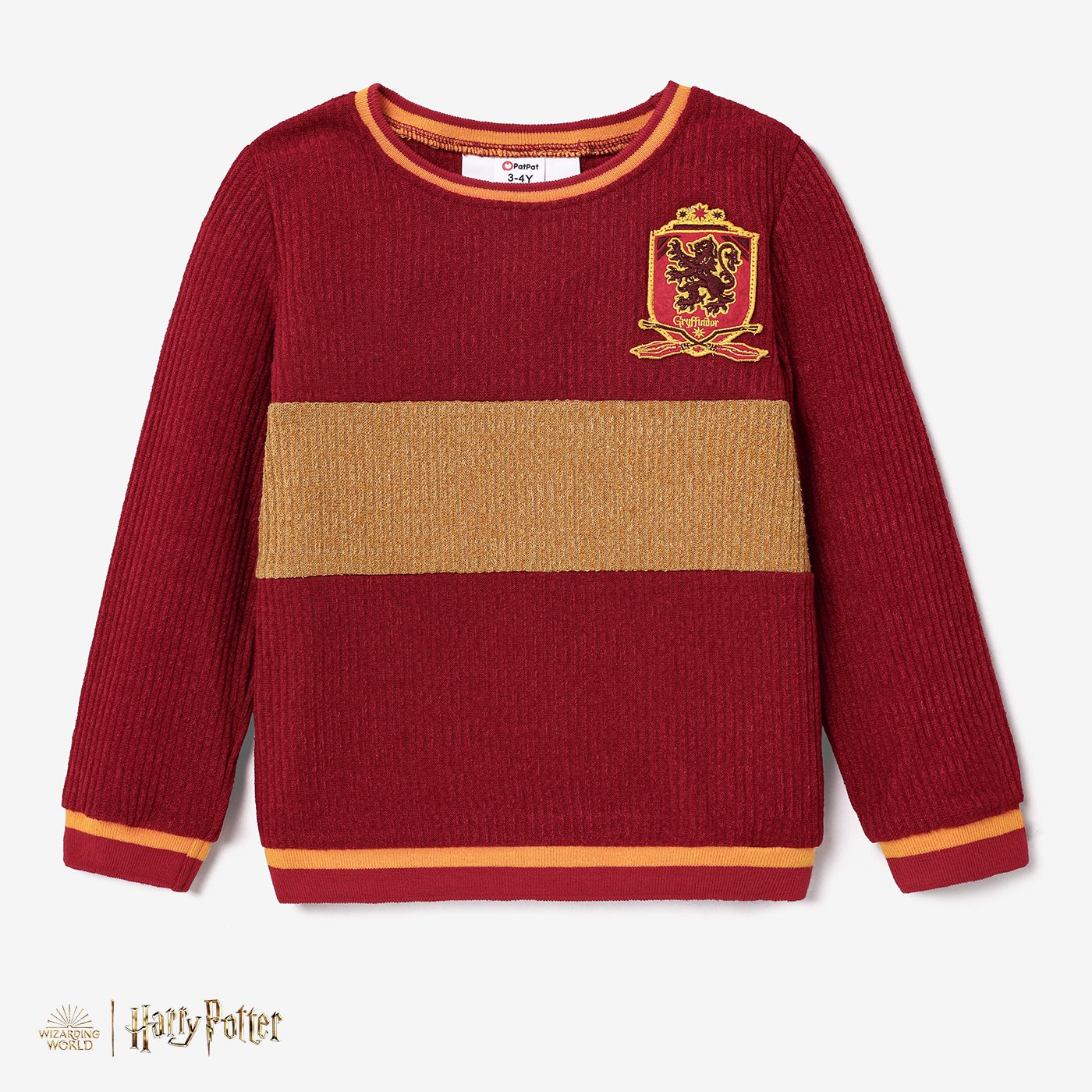 

Harry Potter Family Matching Colorblock Character Print Long-sleeve Tops