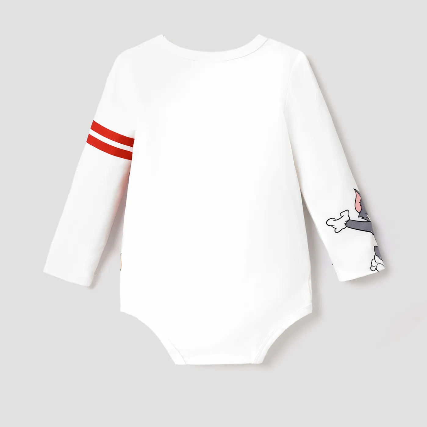 Tom and Jerry Baby Boy Character Print Long-sleeve Bodysuit  image 5