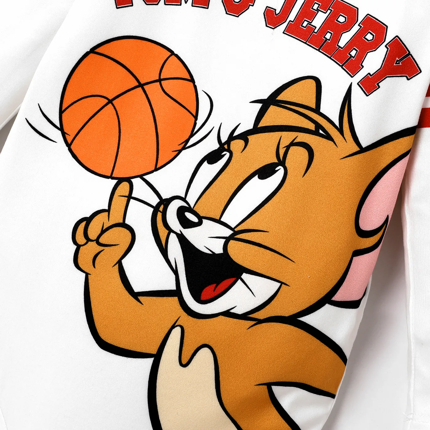 Tom and Jerry Baby Boy Character Print Long-sleeve Bodysuit  image 3