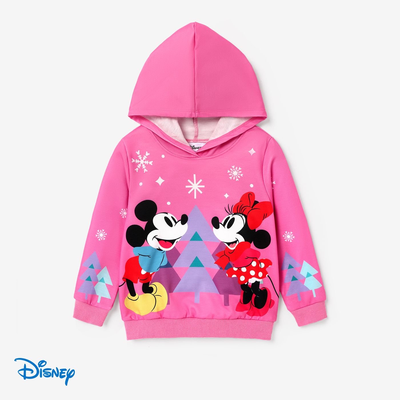 

Disney Mickey and Friends Toddler Boy/Girl Character Print Hooded Sweatshirt