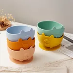 Cute Cartoon Cat Baby Bowl with Suction Cup  image 4