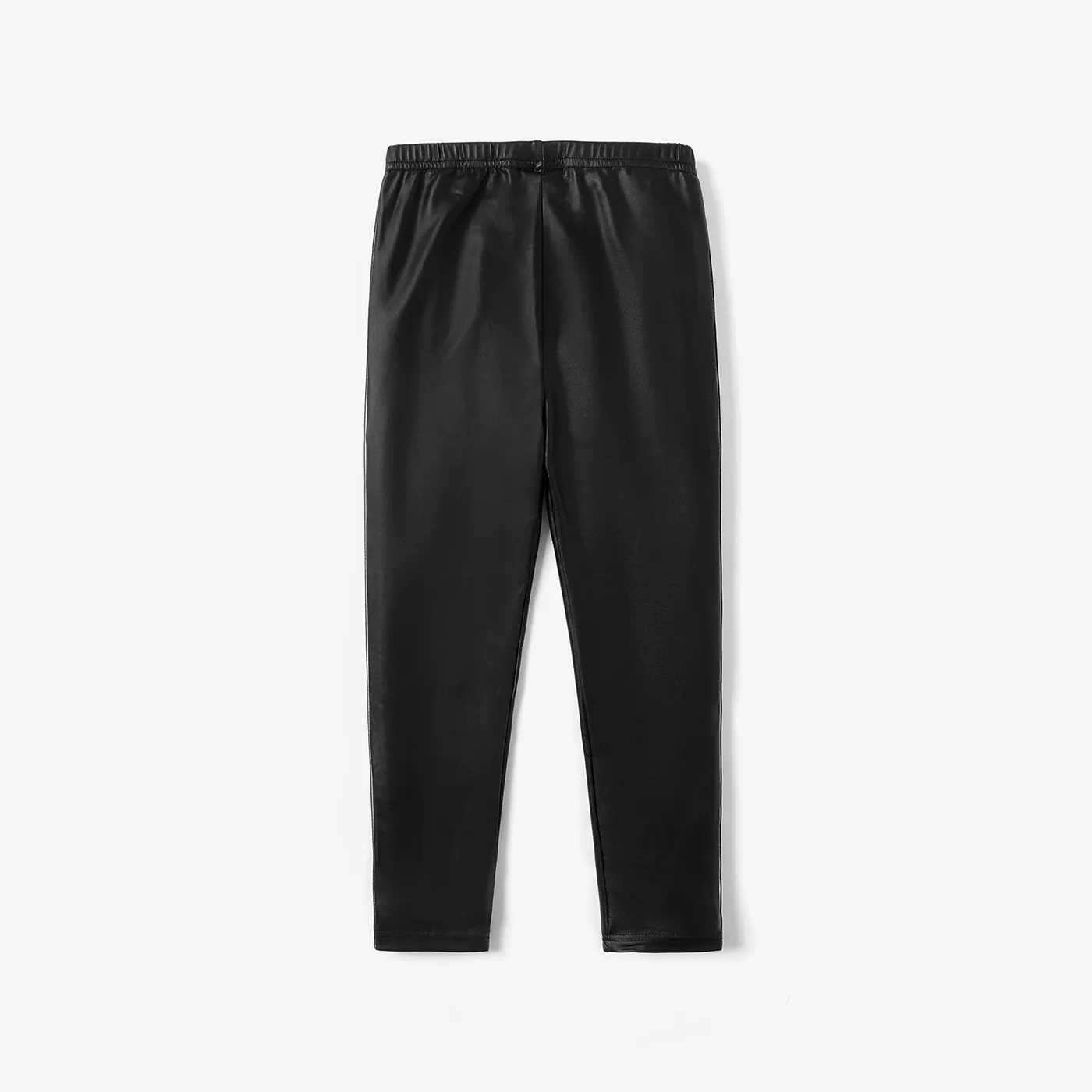 Kid Girl Avant-garde Letter Braid Tight Legging  image 3