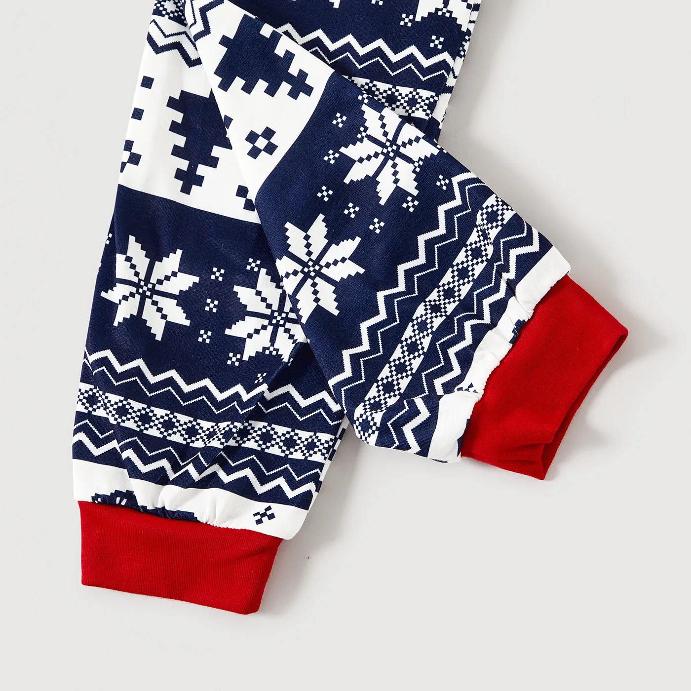 Natal Look de família Manga comprida Conjuntos de roupa para a família Pijamas (Flame Resistant)  image 6