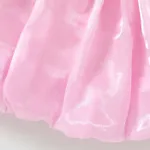 2PCS Toddler Girl Sweet Solid Color Long Sleeve Jacket /Camisole Dress Set   image 6