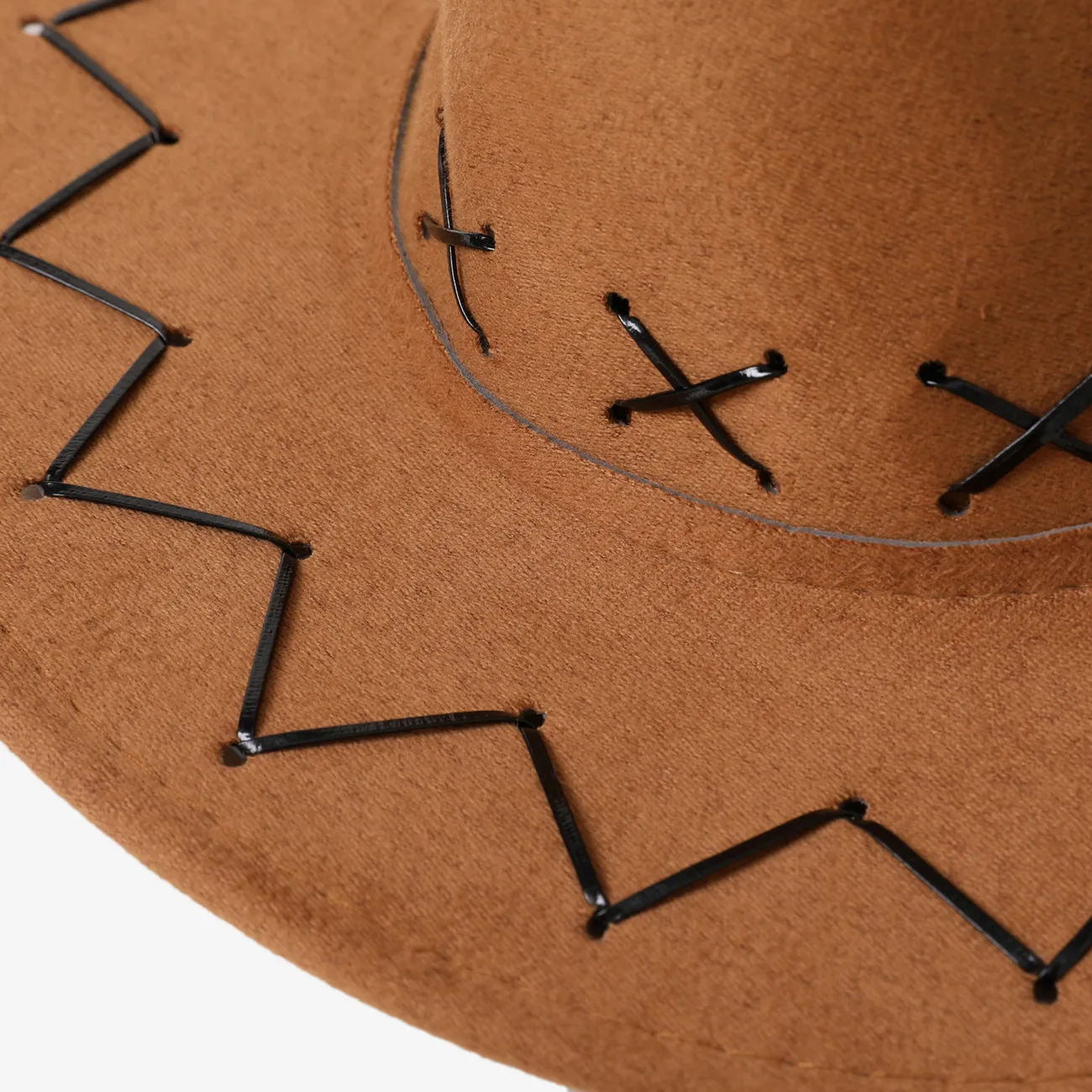 Un elegante sombrero vaquero occidental para papá y para mí  marrón big image 1