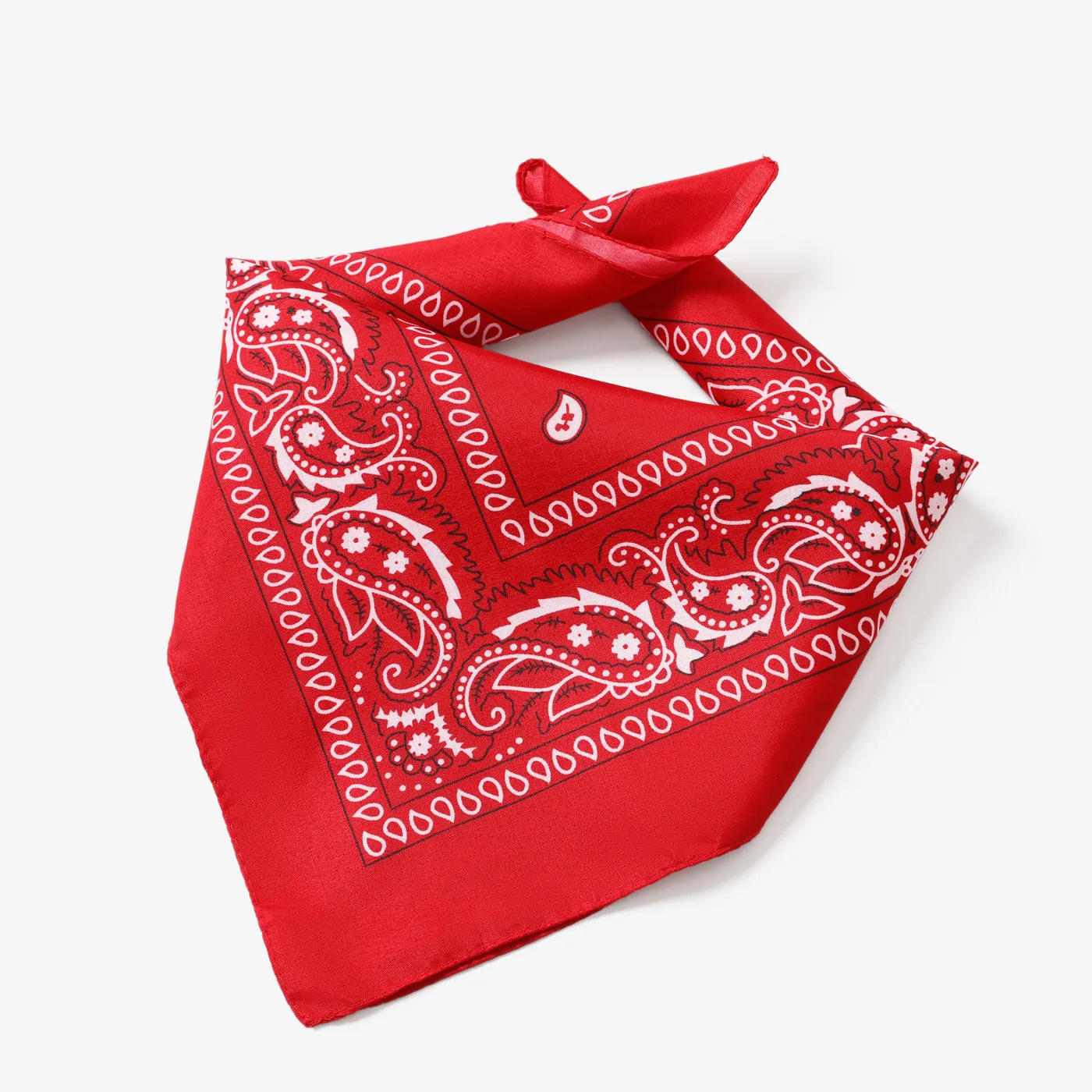 Chapéus Clássicos para Crianças e Conjunto de Lenços Vermelho