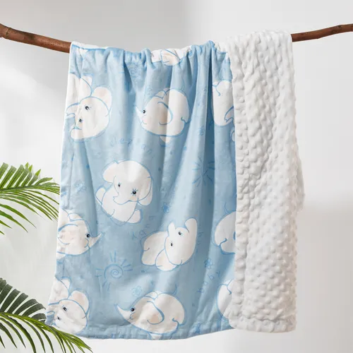 Komfort Niedliche Babydecke mit Tiermuster