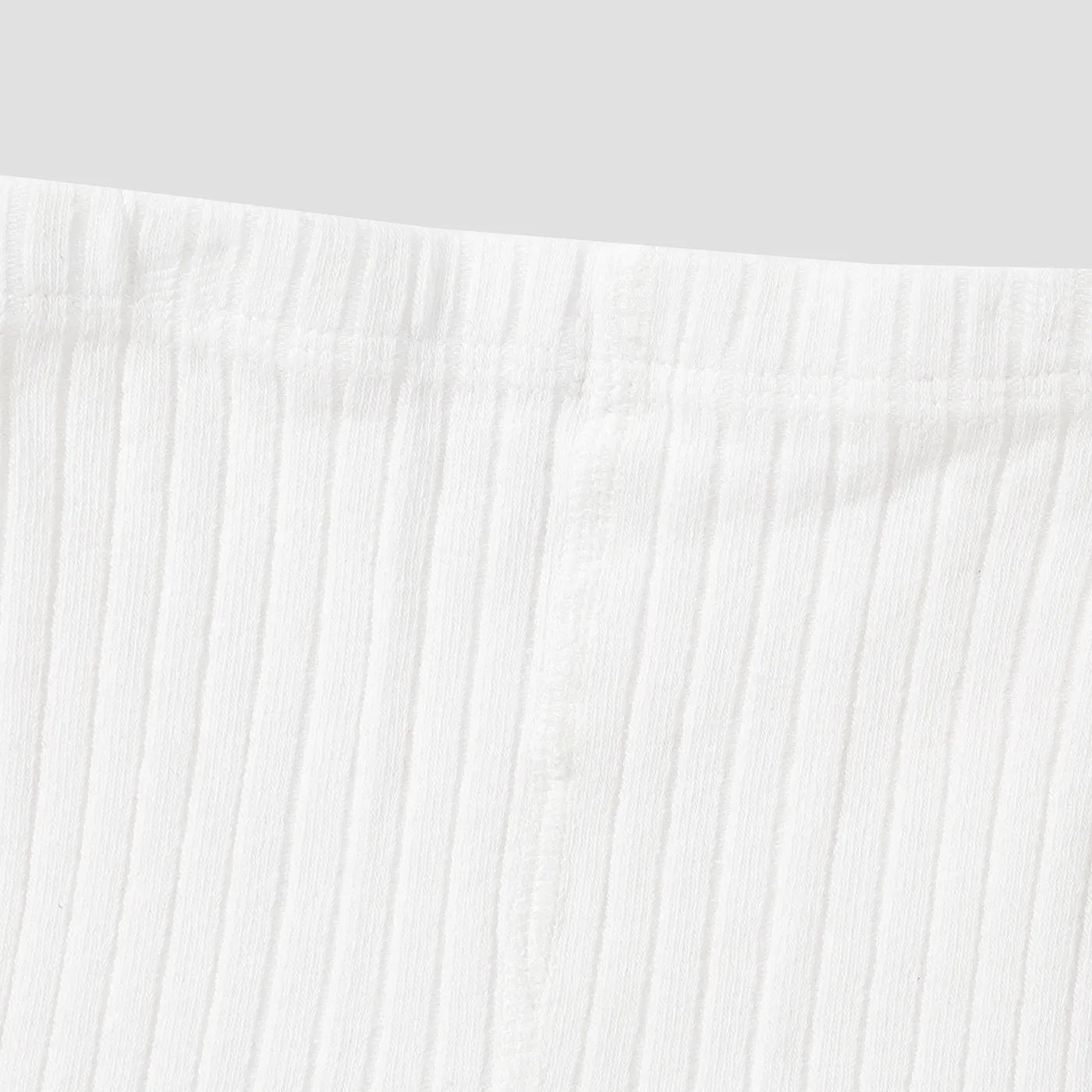 Bebé Menina Hipertátil/3D Bonito Leggings/Slim-fit/Bootcut Branco image 5