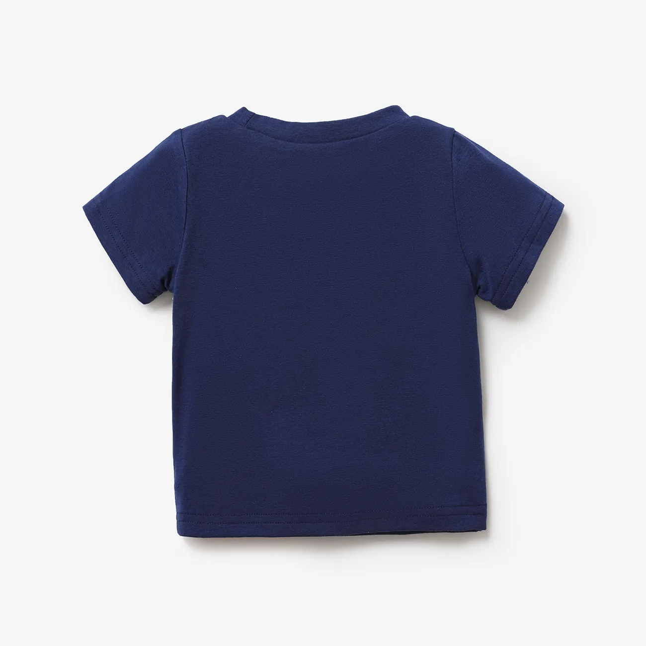 Baby Jungen Avantgardistisch Kurzärmelig T-Shirts tibetischblau big image 1