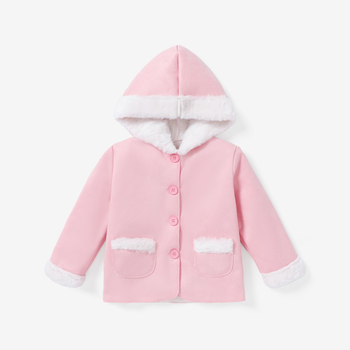 Toddler Girl Casual Hooded Coat