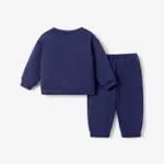 2PCS Baby Boy/Girl Solid Color Casual Set  image 3