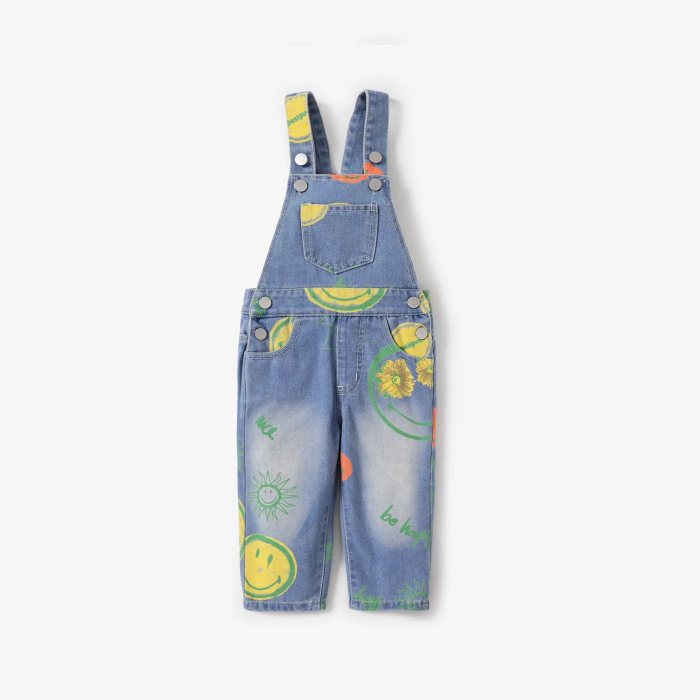  Toddler Boy/Girl Denim Overalls