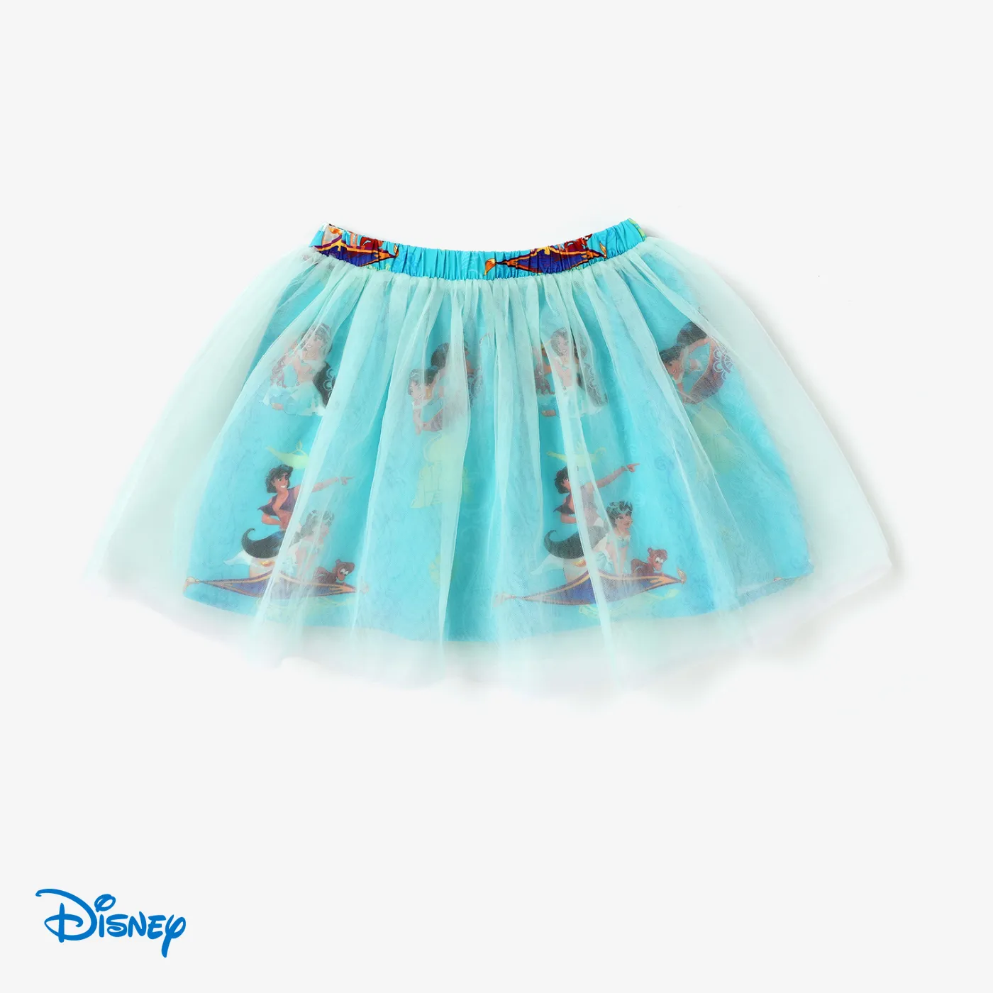 

Disney Princess Toddler Girl Character Print Long-sleeve Sequin Embroidered Long-sleeve Jacket or Mesh Tutu Short Skirt