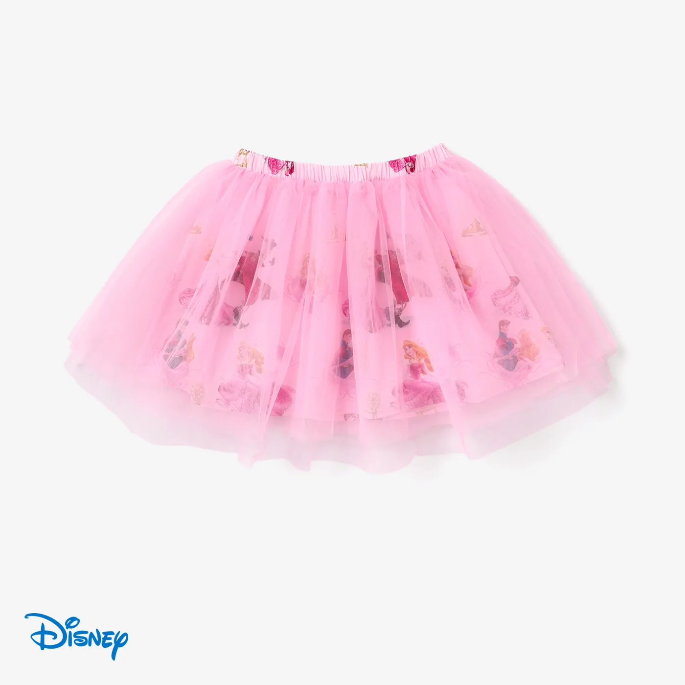 

Disney Princess Toddler Girl Character Print Long-sleeve Sequin Embroidered Long-sleeve Jacket or Mesh Tutu Short Skirt