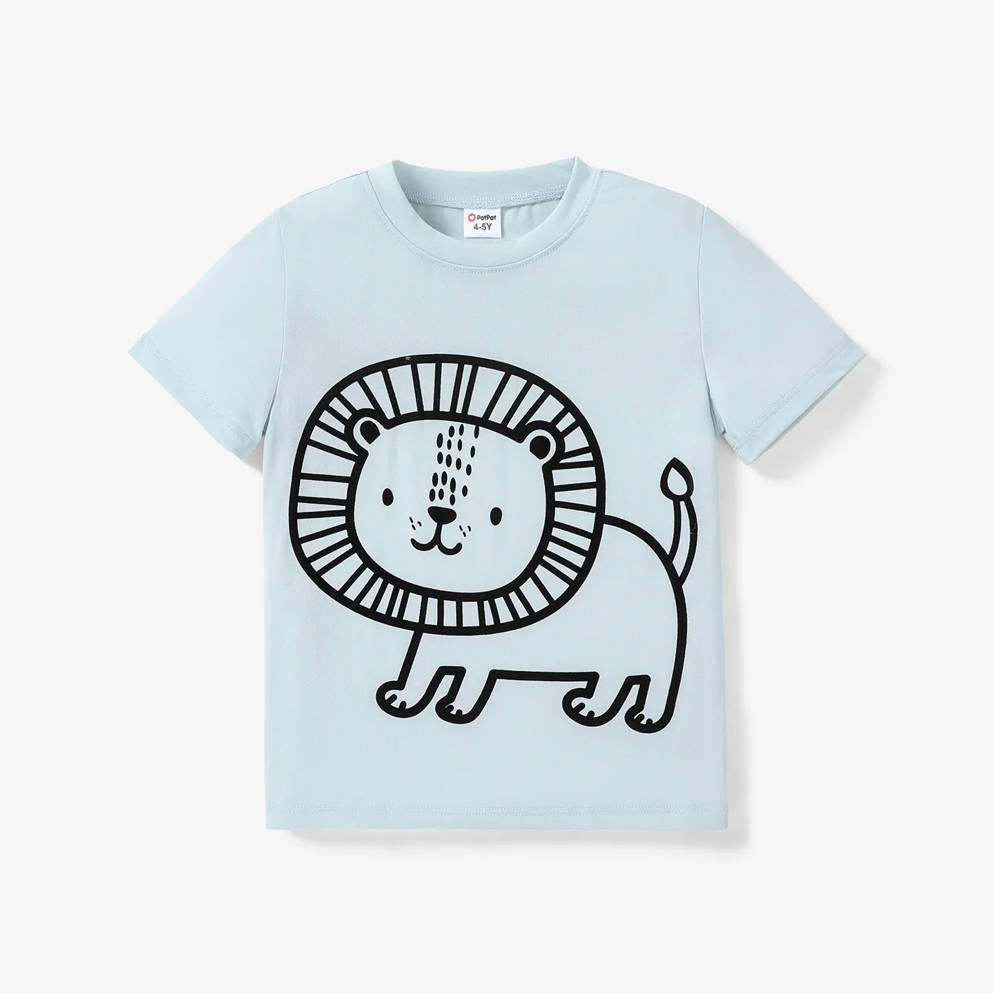 Toddler Boy Animal Print Short-sleeve Tee CIGARETTE ASH