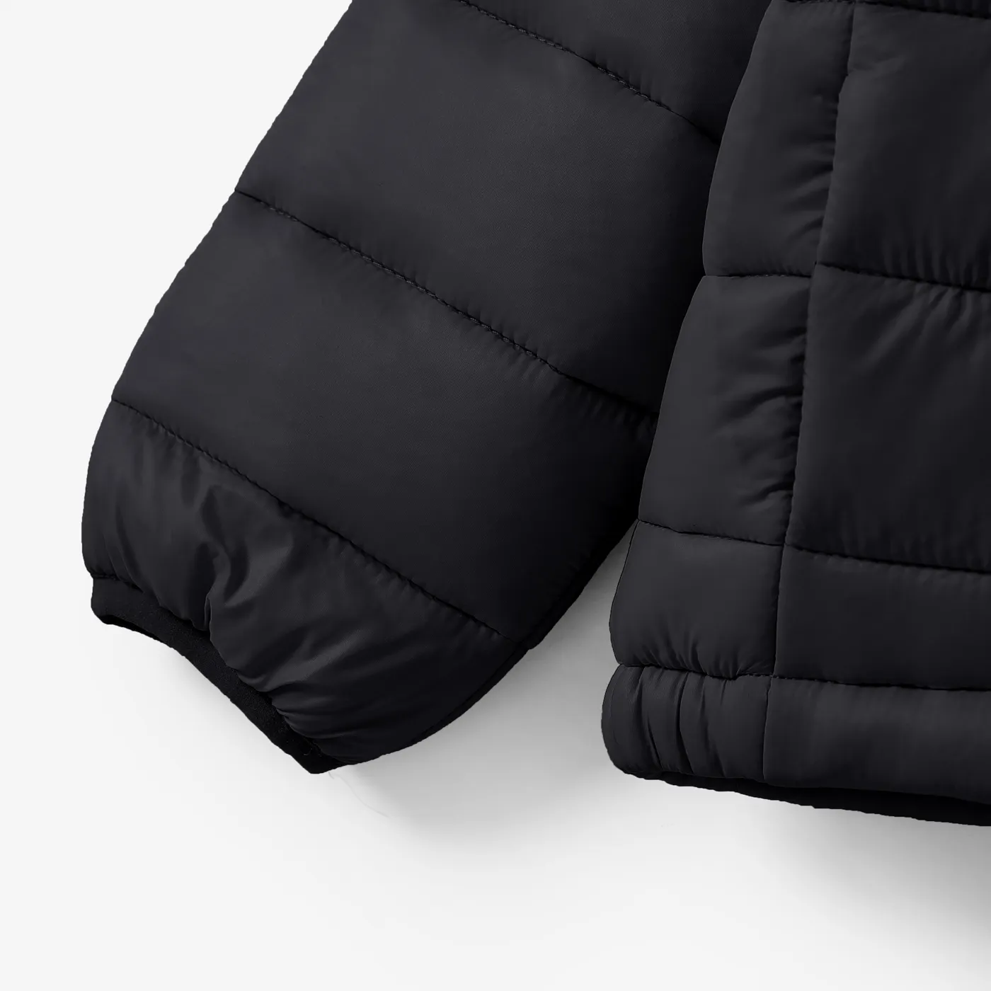 Kid Boy/Kid Girl Lightweight Zipper Solid Hooded Coat  image 5