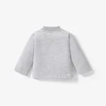 Baby Boy/Girl Solid Color Casual  Long Sleeves Jacke/Tee Set   image 6