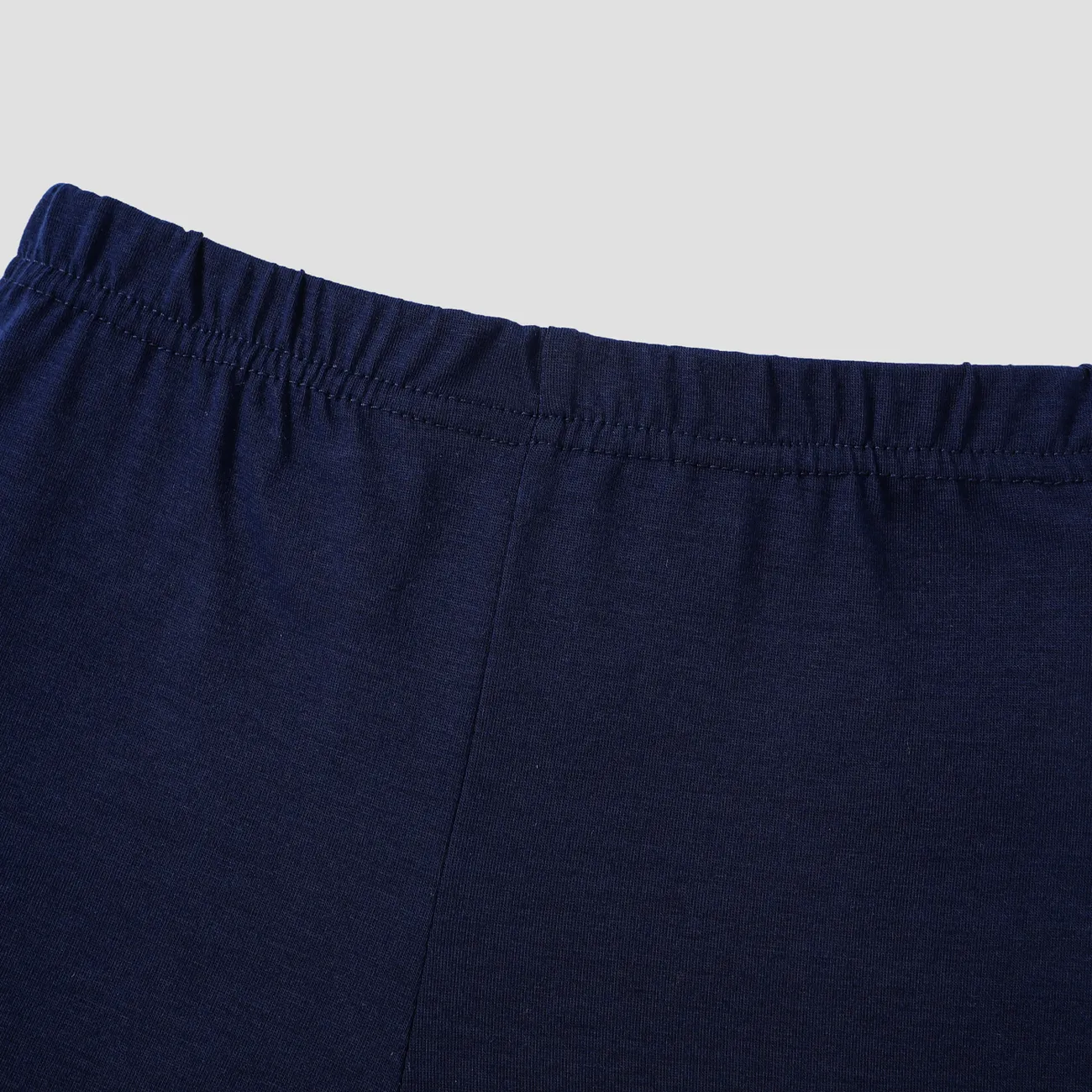 2pcs Kid Boy Balls Print Short-sleeve Tee and Dark Blue Shorts Set Tibetanbluewhite big image 1