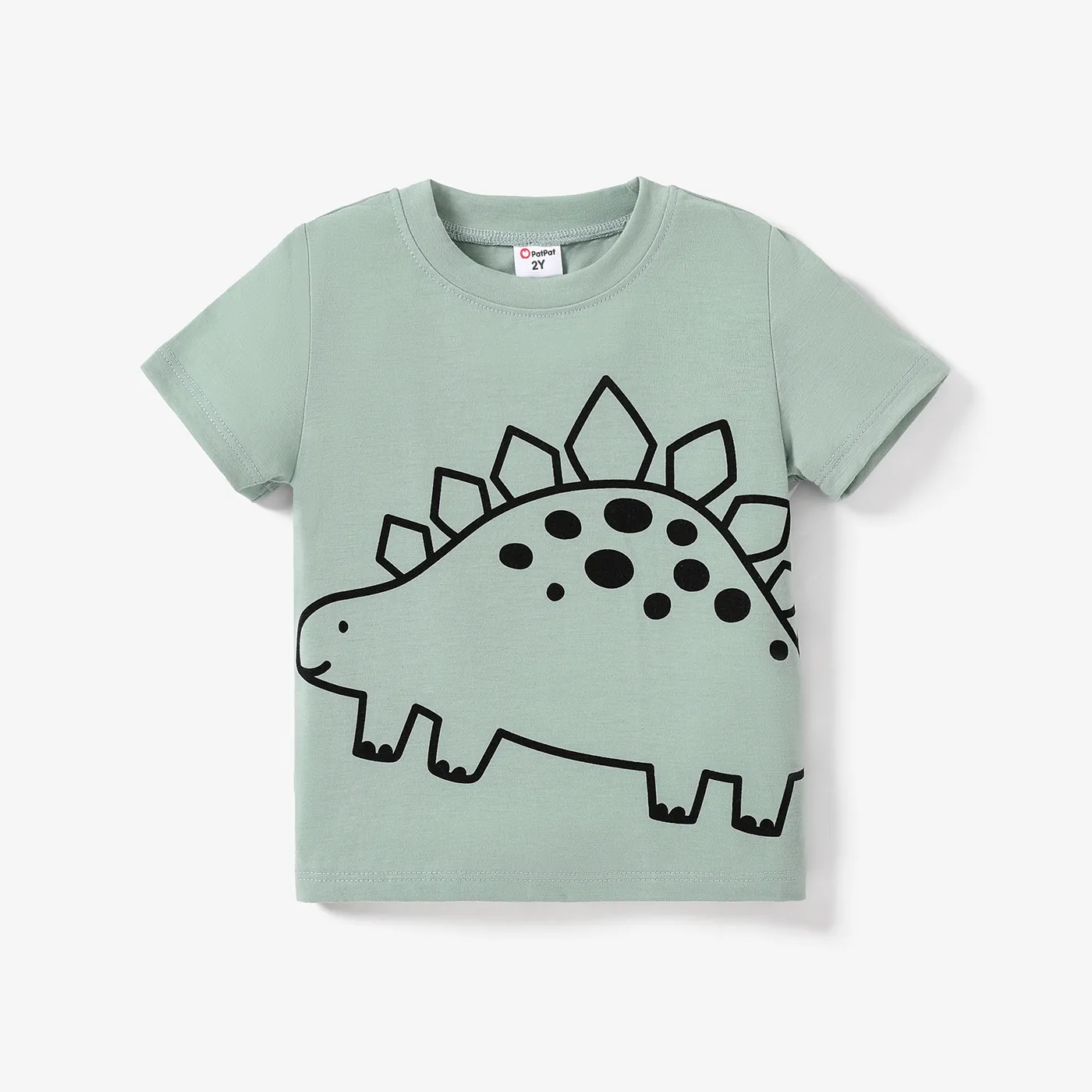 Toddler Boy Animal Print Short-sleeve Tee  big image 1