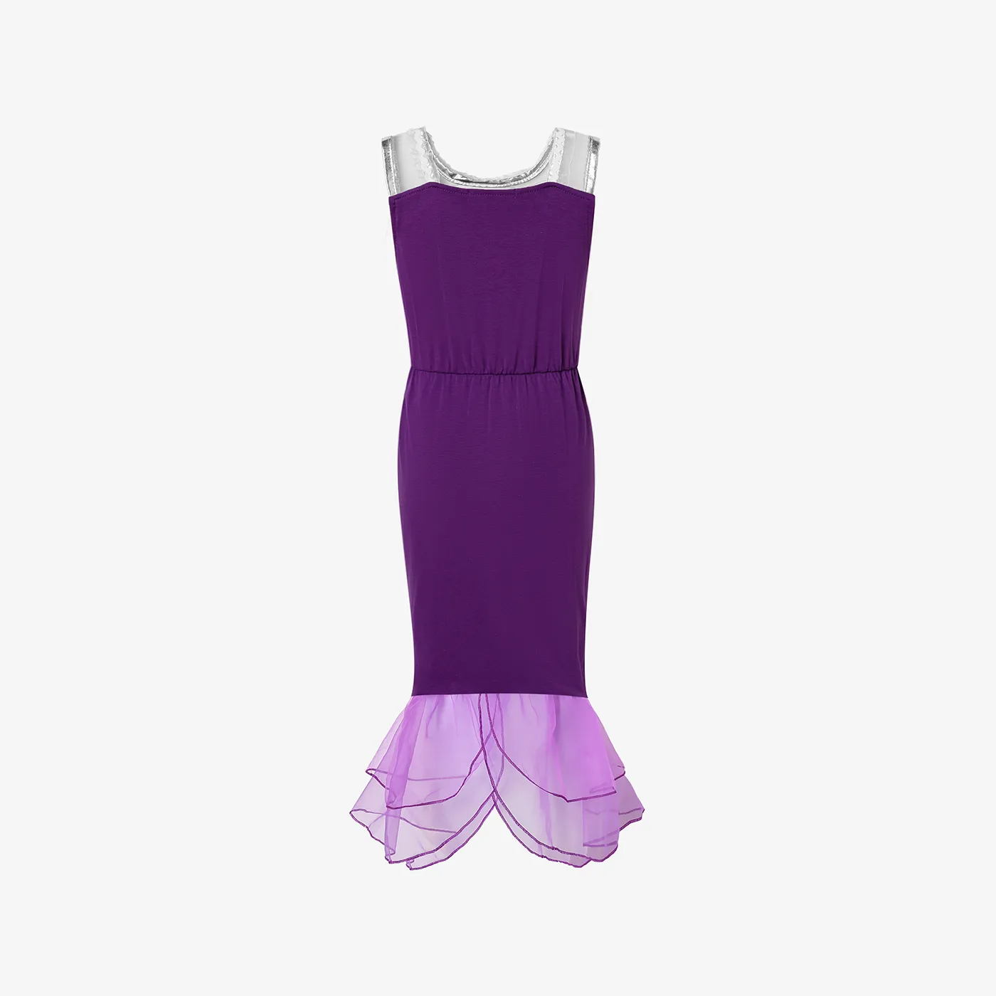 Toddler/Kid Girl Sweet Mermaid Costume Dress Lavender image 5