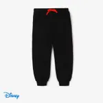 Disney Mickey and Friends Christmas Toddler Boy Character Print Sweatshirt/Colorblock Vest/Trousers Black
