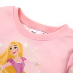 Disney Princess Kid Girl Character Print Long-sleeve Sweatshirt Dress   image 4