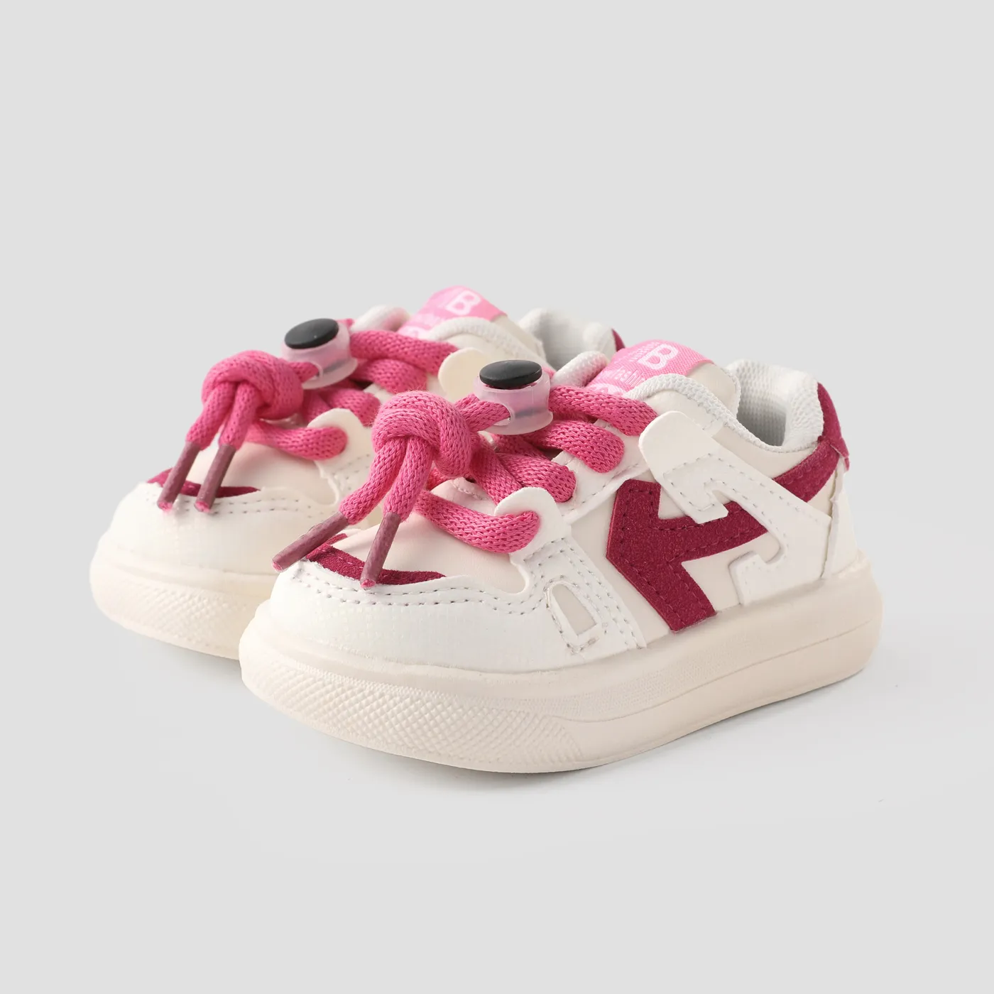 Toddler and Kids Color-block Geometric Pattern Casual Shoes
