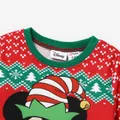 Disney Mickey and Friends Christmas Family Matching Character Print Long-sleeve Tops  image 2