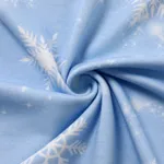Disney Princess Toddler Girl Naia™ Character Print Long-sleeve Dress and Hooded Allover Snowflake Print Cloak Set  image 6