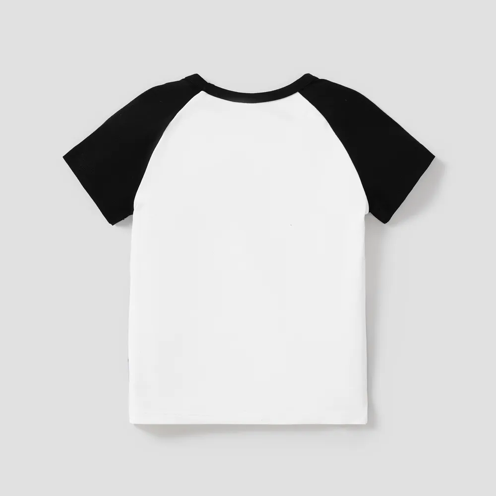 Niño pequeño Chico Costura de tela Infantil Manga corta Camiseta big image 3