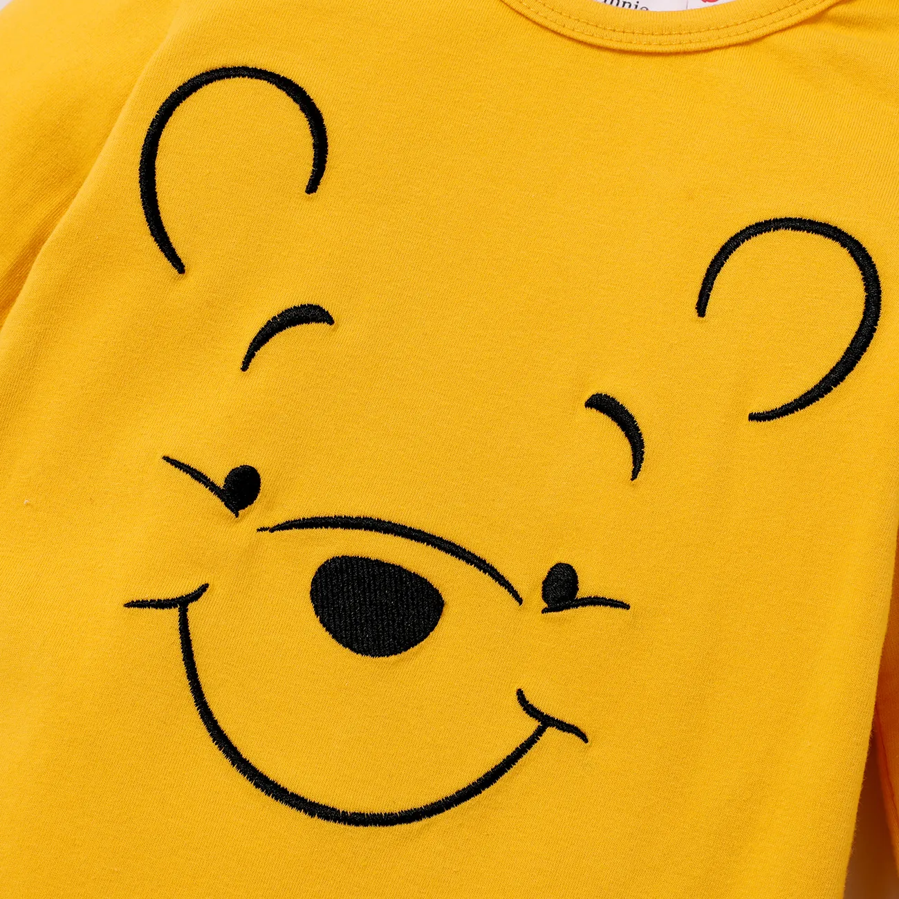 Disney Winnie the Pooh Menino Com capuz Infantil Sweatshirt Amarelo big image 1