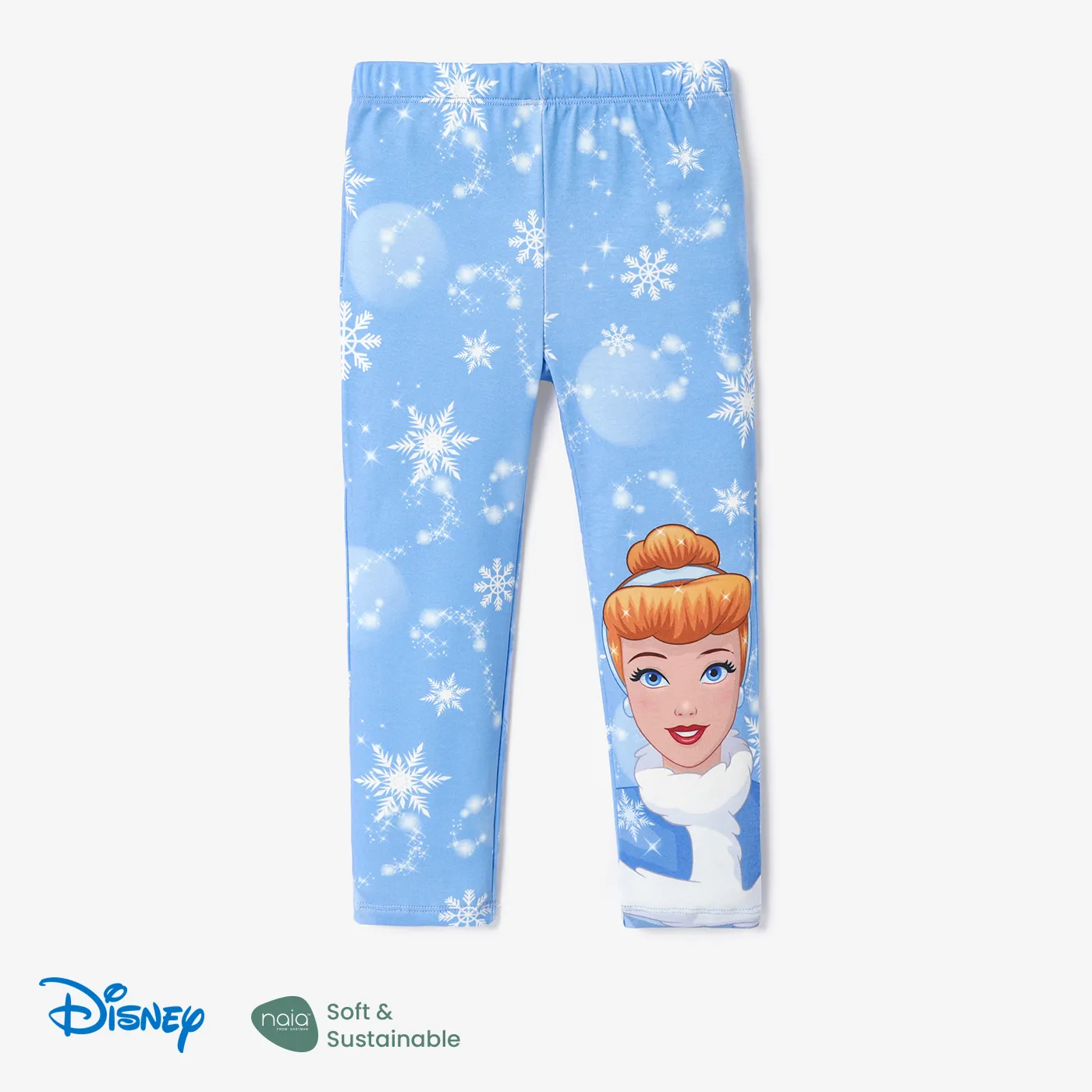 Disney Princess Toddler Girl Naiaâ¢ Character & Snowflake Print Leggings