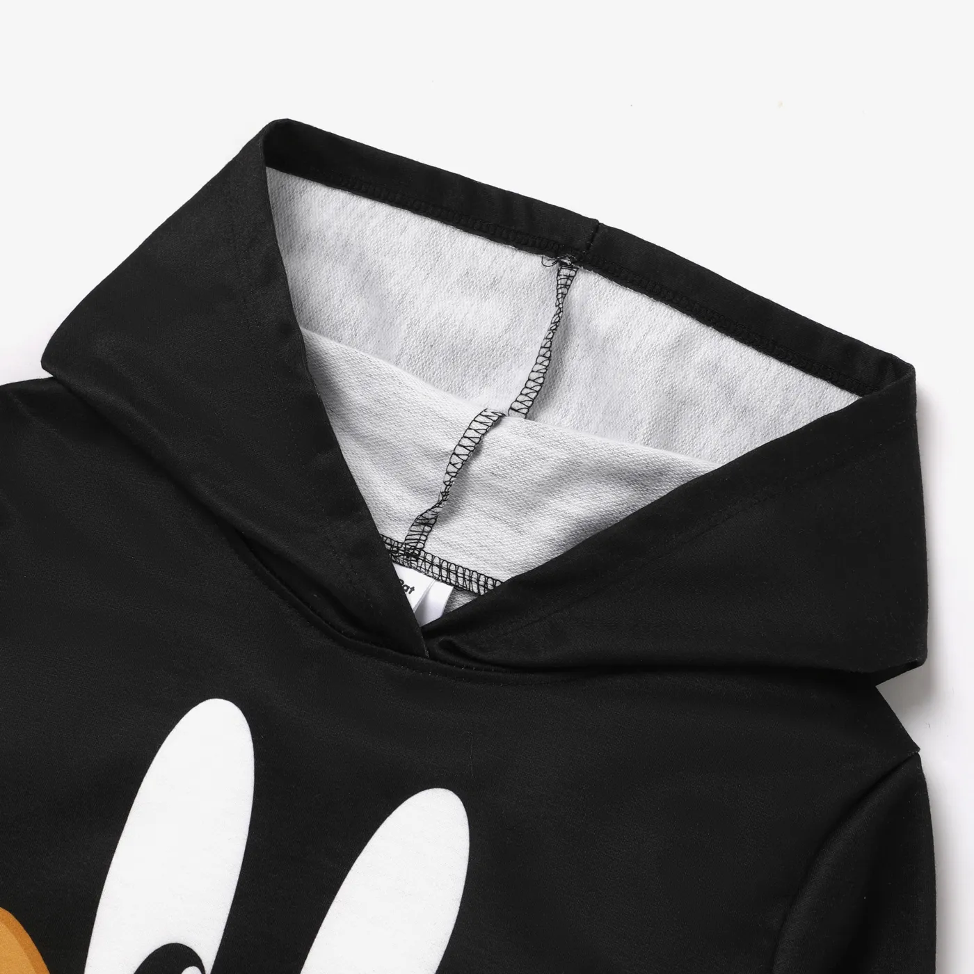 Looney Tunes Toddler/Kid Boys/Girls Character Print Long-sleeve Hooded Sweatshirt  Black image 3