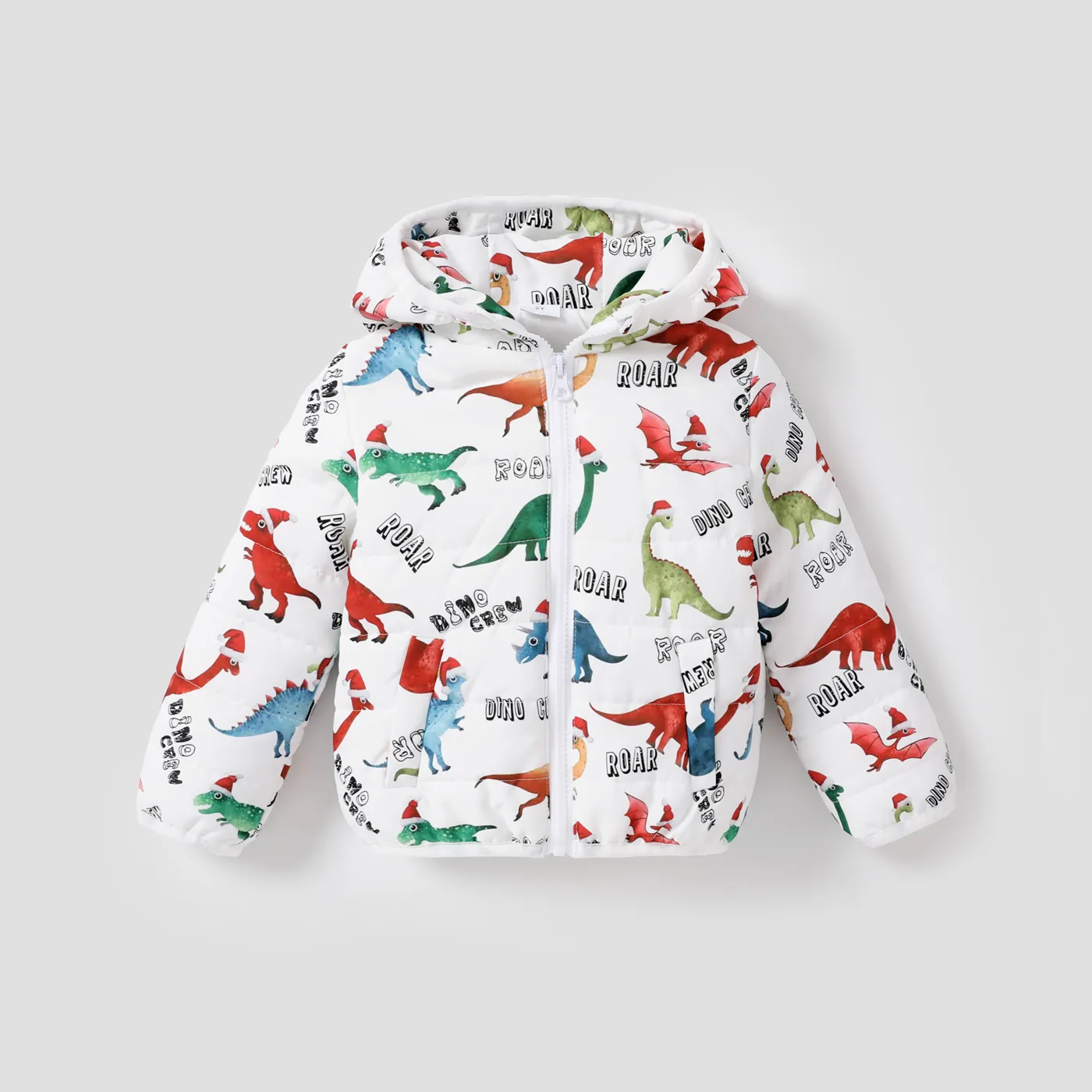 Baby/Kid Boy/Girl Childlike Hooded Winter Coat  Multi-color