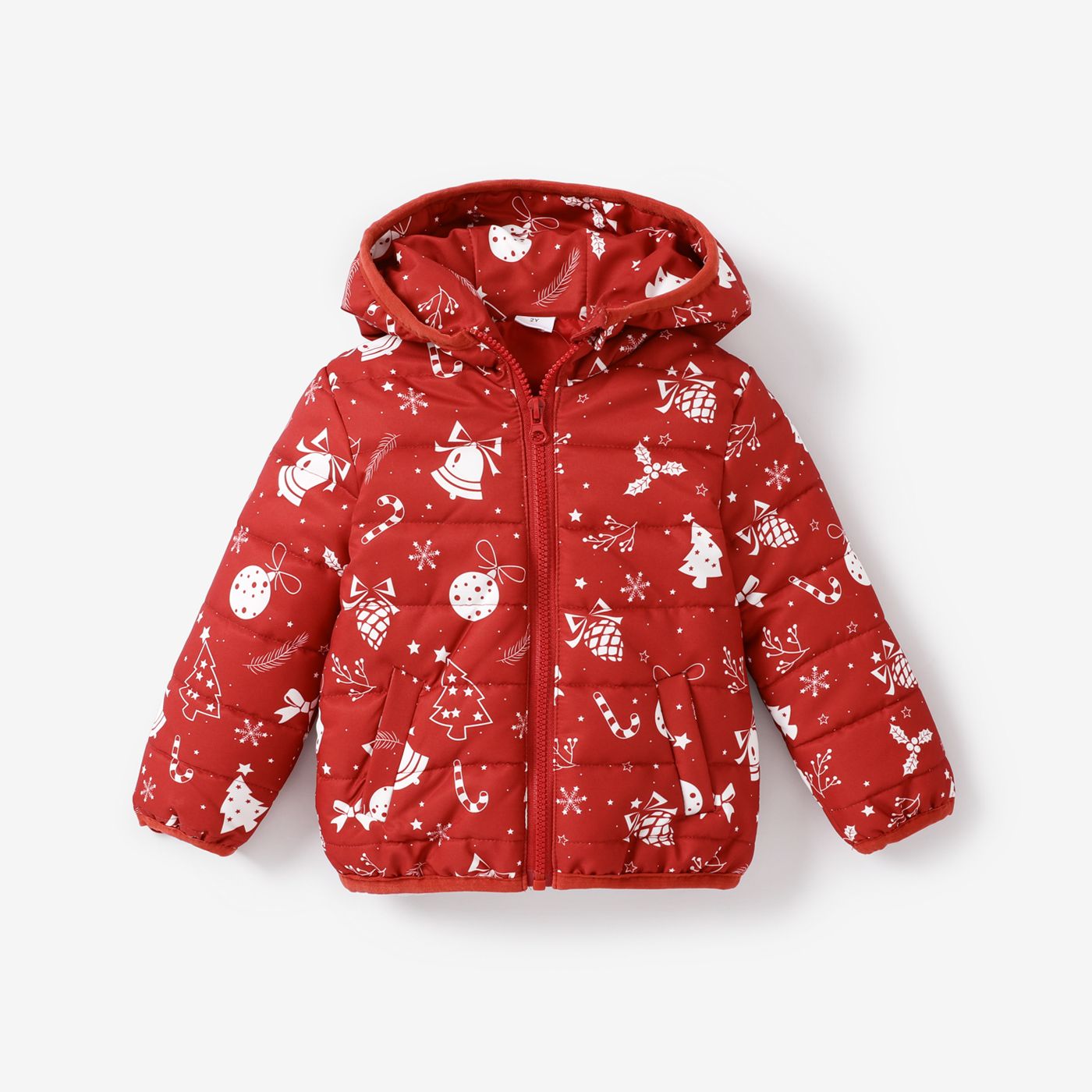 Toddler Boy/Girl Christmas Hooded Jacket