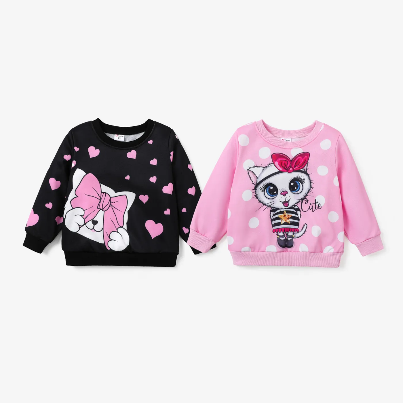 Toddler Girl Childlike Rabbit Pullover Hoodie